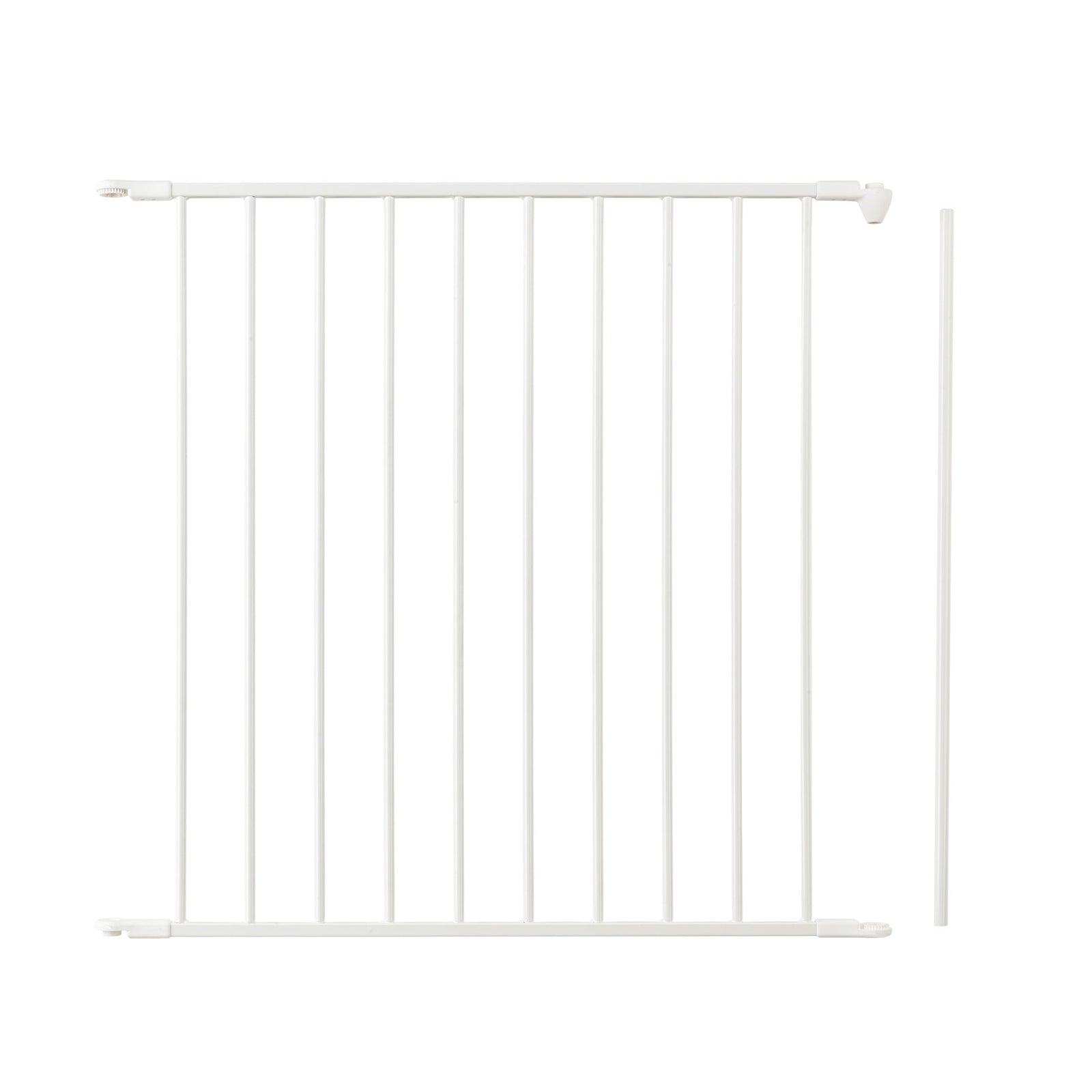 Scandinavian Pet Flex Metal 28.4in Baby Gate Extension Panel Accessory, White - VMInnovations