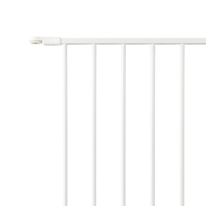 Scandinavian Pet Flex Metal 28.4in Baby Gate Extension Panel Accessory, White