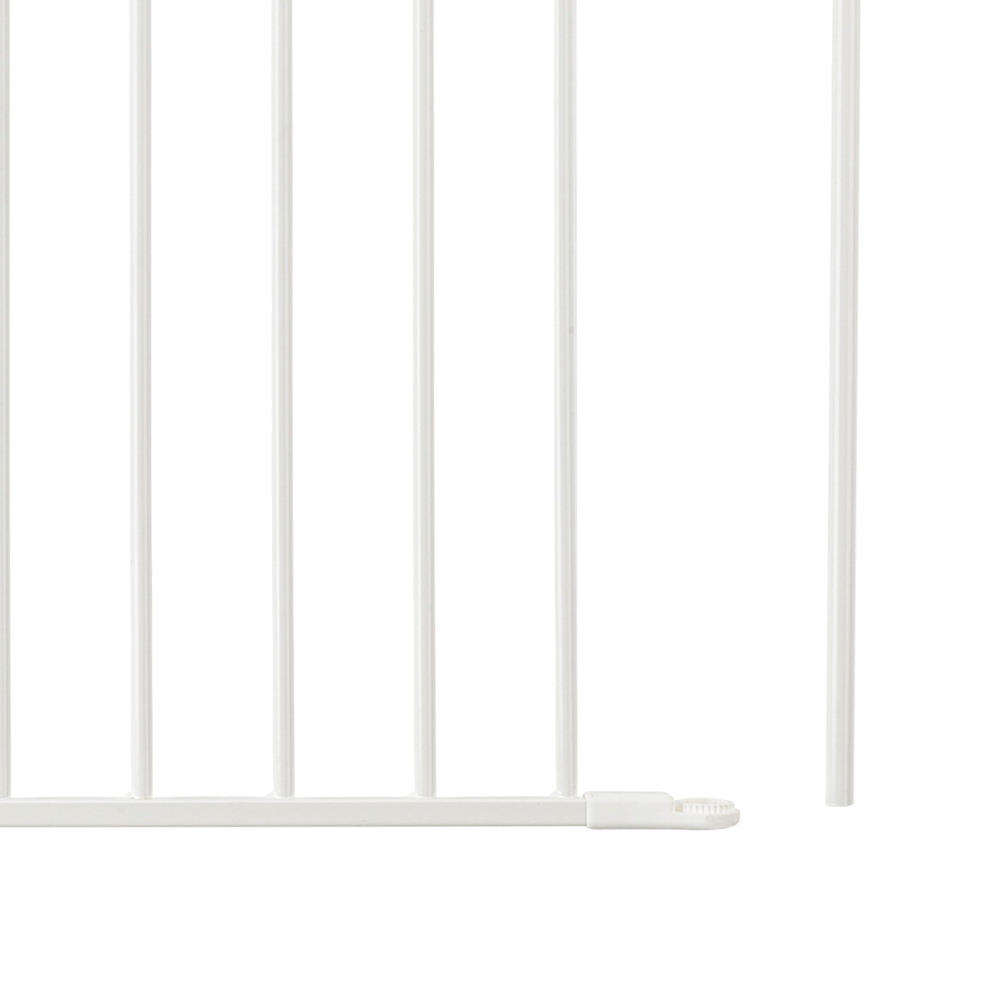 Scandinavian Pet Flex Metal 28.4in Baby Gate Extension Panel Accessory, White - VMInnovations