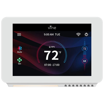 Vine Wi Fi 7 Day and 8 Period Programmable Smart Home Thermostat, 6th Gen - VMInnovations