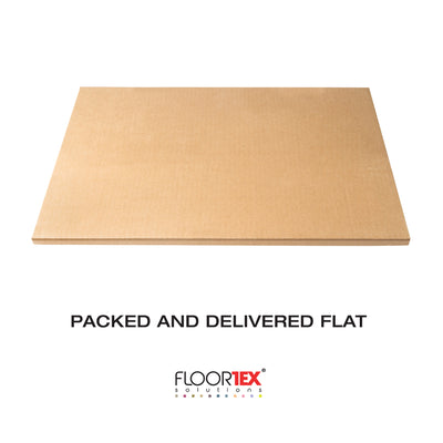 Floortex Megamat 46 x 53 Inch Extra Thick Chair Mat for Hard Floors and Carpets