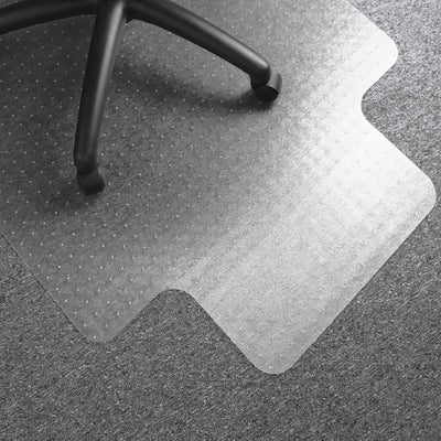Floortex Computex 48 x 36 Inch Anti Static Lipped Chair Mat for Carpet(Open Box)