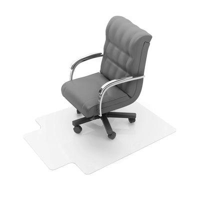 Floortex Computex 48 x 36 Inch Anti Static Lipped Office Chair Mat for Carpets