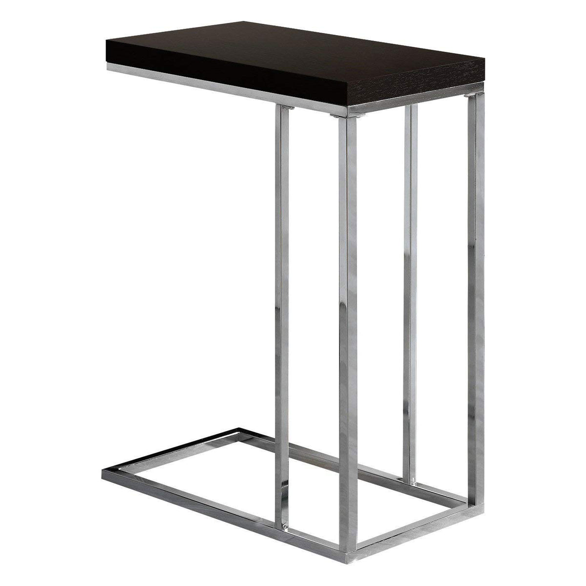 Monarch Specialties Accent Rectangular Side End Table, Cappuccino (Used)