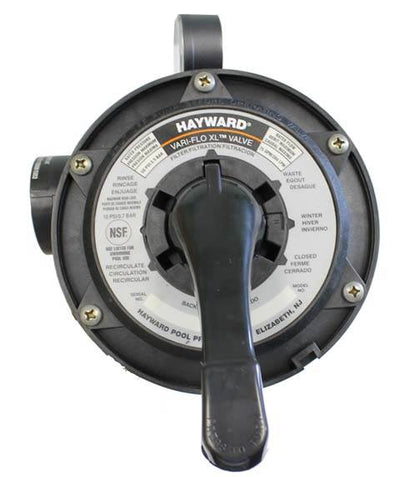 HAYWARD Pro Series 6-Way Sand Filter Top Mount Control Valve 1.5" (Open Box)
