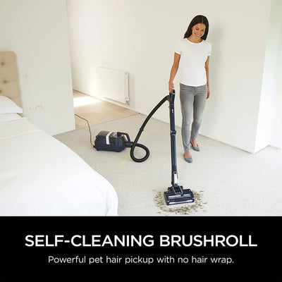 Shark CZ351 Canister Bagless Corded Vacuum w/Self-Cleaning Brushroll & PowerFins