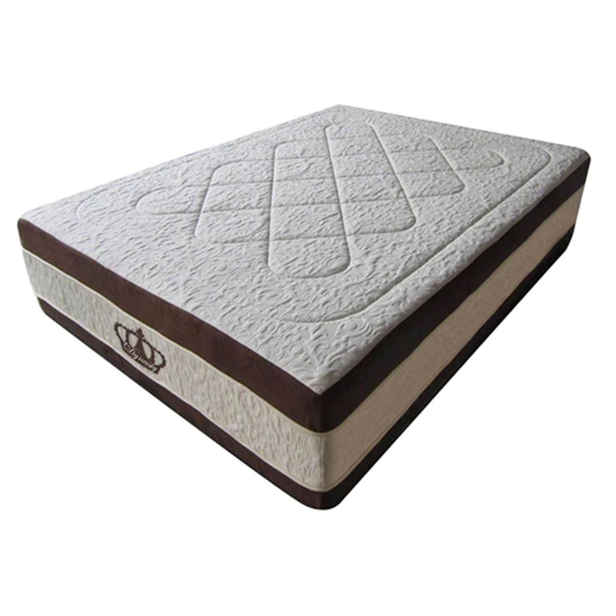 Dynasty Mattress 15" AtlantisBreeze Gel Memory Plush Foam Mattress, King Size