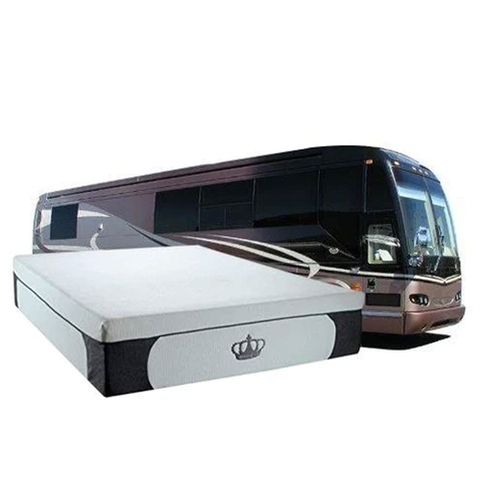 DynastyMattress 14.5” Inch CoolBreeze Plush Medium Soft Gel Memory Foam Mattress Bed, Size Twin USA Made - VMInnovations