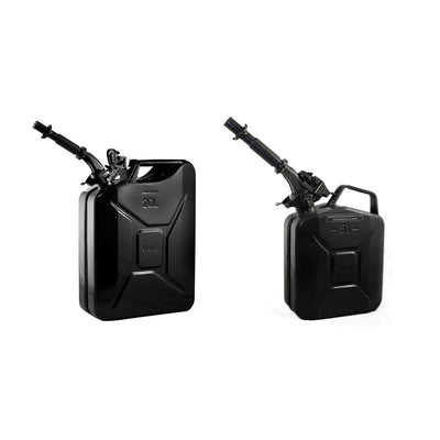 Wavian 5.3 Gallon Can and Spout Bundle with 1.3 Gallon Jerry Can - VMInnovations