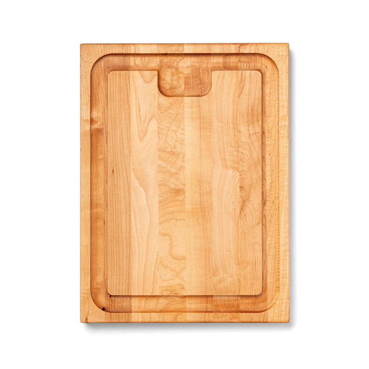 John Boos Au Jus Maple Wood Cutting Board with Juice Groove, 20" x 15" x 1.5"