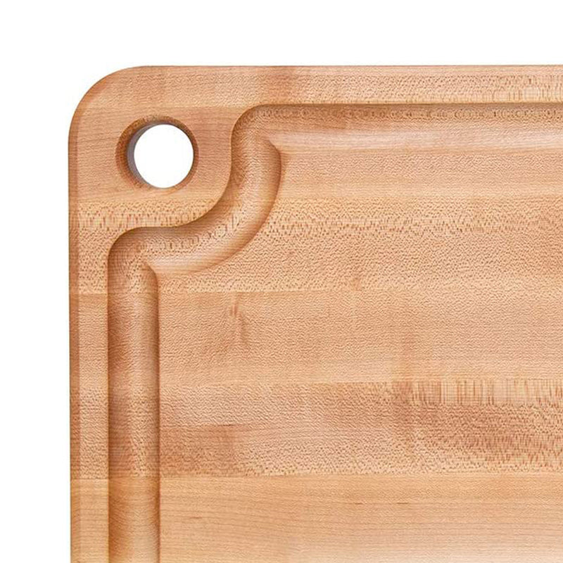 John Boos Prestige Maple Wood Edge Grain Kitchen Cutting Board,22" x 16" x 1.25"