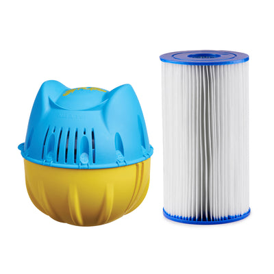 Bestway Pool Filter Pump Replacement Cartridge & Hey! Cool Pool Flip Plop Float