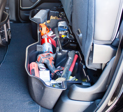 DU-HA Underseat Gun Storage System Dodge Ram 1500 Quad Cabs, Black (Open Box)