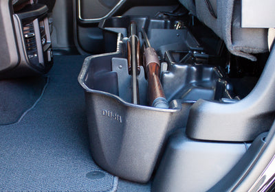 DU-HA Underseat Gun Storage System Dodge Ram 1500 Quad Cabs, Black (Open Box)