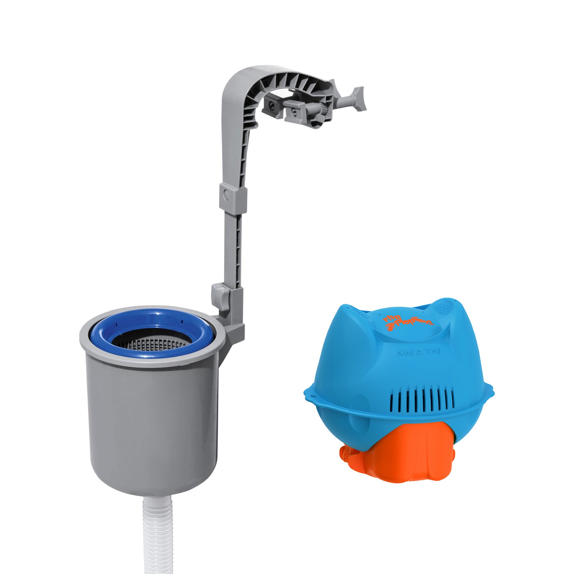 Hey! Cool Pool Flip Plop Pool Mineral Dispenser + Bestway Pool Surface Skimmer