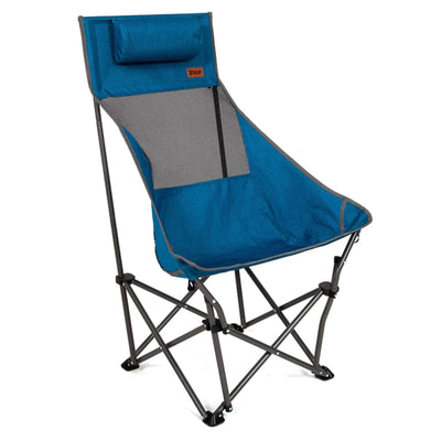 Mac Sports XP High Back Compact Camping Chair with High Quality Frame, Blue