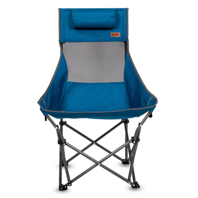 Mac Sports XP High Back Compact Camping Chair with High Quality Frame, Blue