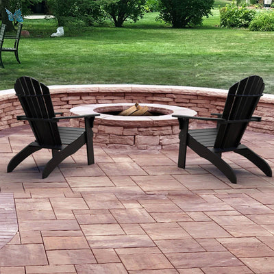 PolyTEAK King Size Adirondack Chair w/ Durable & Waterproof Material (For Parts) - VMInnovations
