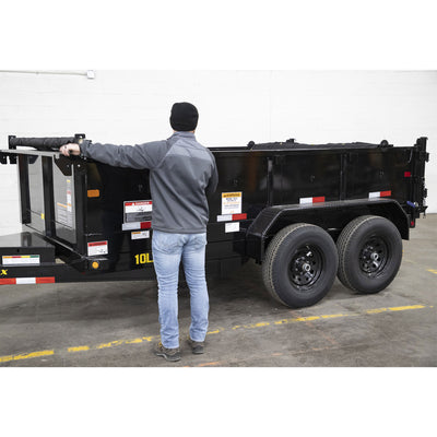 Buyers Products DTR7518 Vinyl Mesh Dump Body Tarp System, 18 x 7.5 Feet, Black