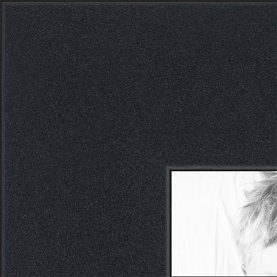 19x27 In Solid Wood Wall Hanging Picture Frame w/ Plexi Glass, Black (Open Box) - VMInnovations