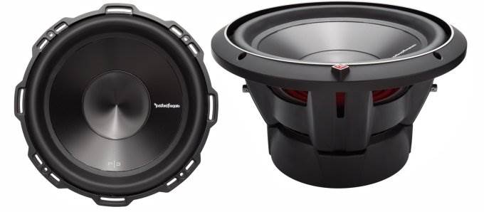 2) ROCKFORD FOSGATE  P3D4-10 10" 2000W Car Audio Subwoofers Sub Woofer P3D410