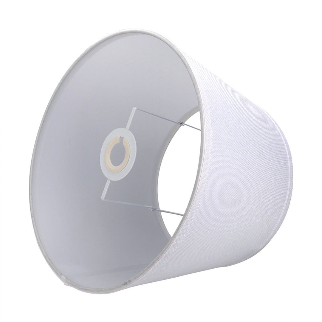 ALUCSET Fabric Drum Lampshades w/ Spider/UNO Dual Installation, (2) (Open Box) - VMInnovations