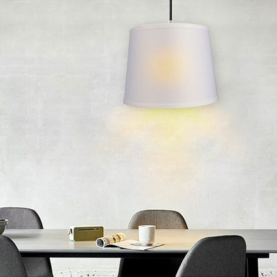 ALUCSET Fabric Drum Lampshades w/ Spider/UNO Dual Installation, (2) (Open Box) - VMInnovations