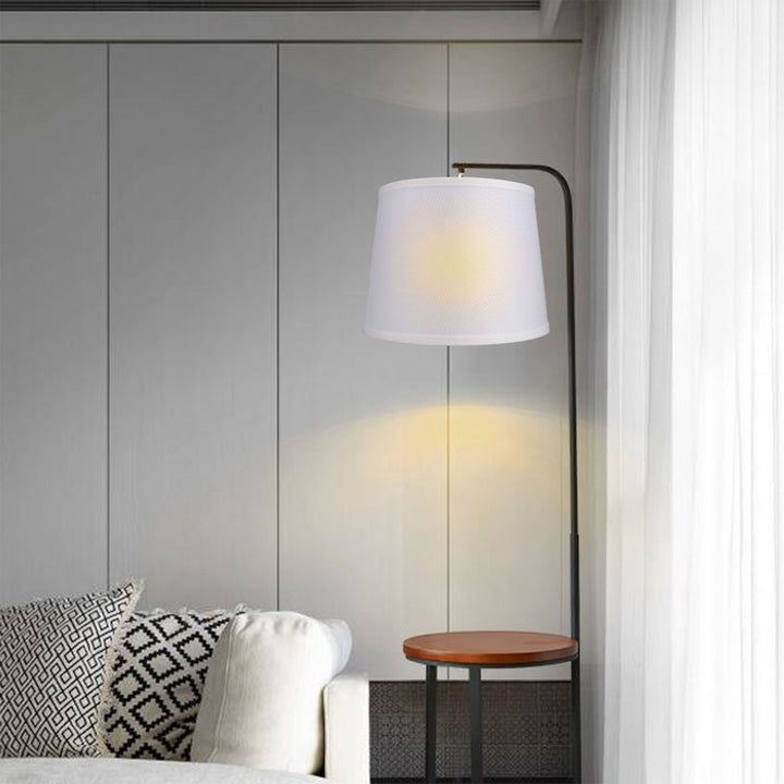 ALUCSET Fabric Drum Lampshades w/ Spider/UNO Dual Installation, (2) (Open Box) - VMInnovations