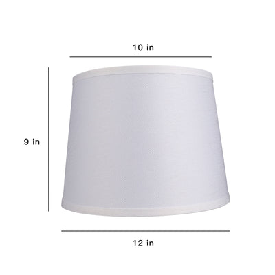 ALUCSET Fabric Drum Lampshades w/ Spider/UNO Dual Installation, (2) (Open Box) - VMInnovations