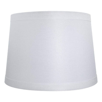 ALUCSET Drum Lampshades for Table Lamps/Floor Lights, Set of 2, White (Open Box) - VMInnovations