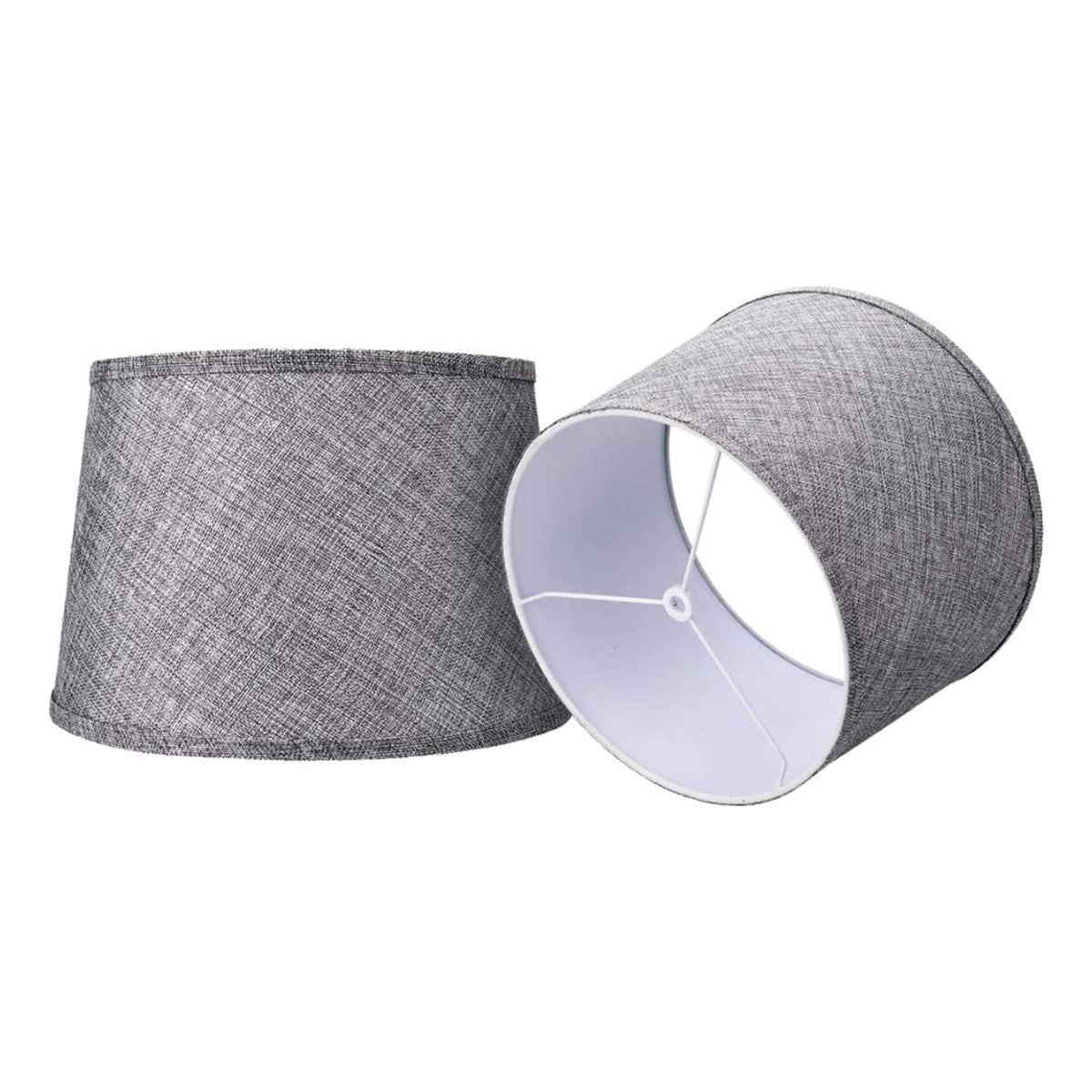 ALUCSET Fabric Drum Lampshades for Table Lamps and Floor Lights (Open Box)