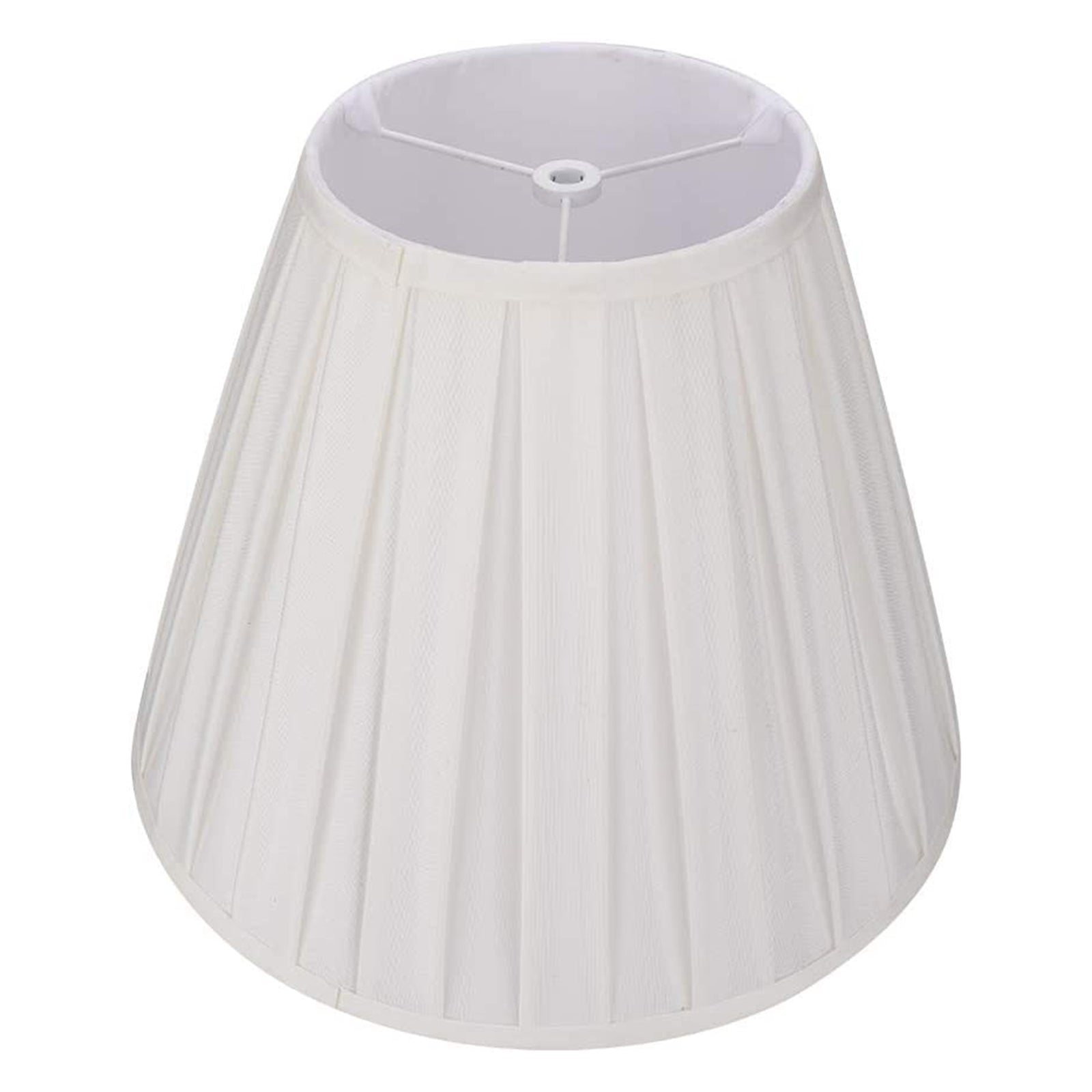 ALUCSET Pleated Barrel Lamp Shade for Table Lamps and Floor Lights (Open Box) - VMInnovations