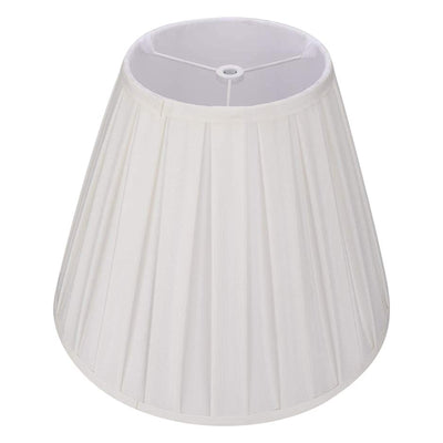 ALUCSET Pleated Barrel Lamp Shade for Table Lamps and Floor Lights (Open Box)