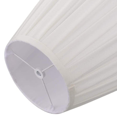 ALUCSET Pleated Barrel Lamp Shade for Table Lamps and Floor Lights (Open Box) - VMInnovations