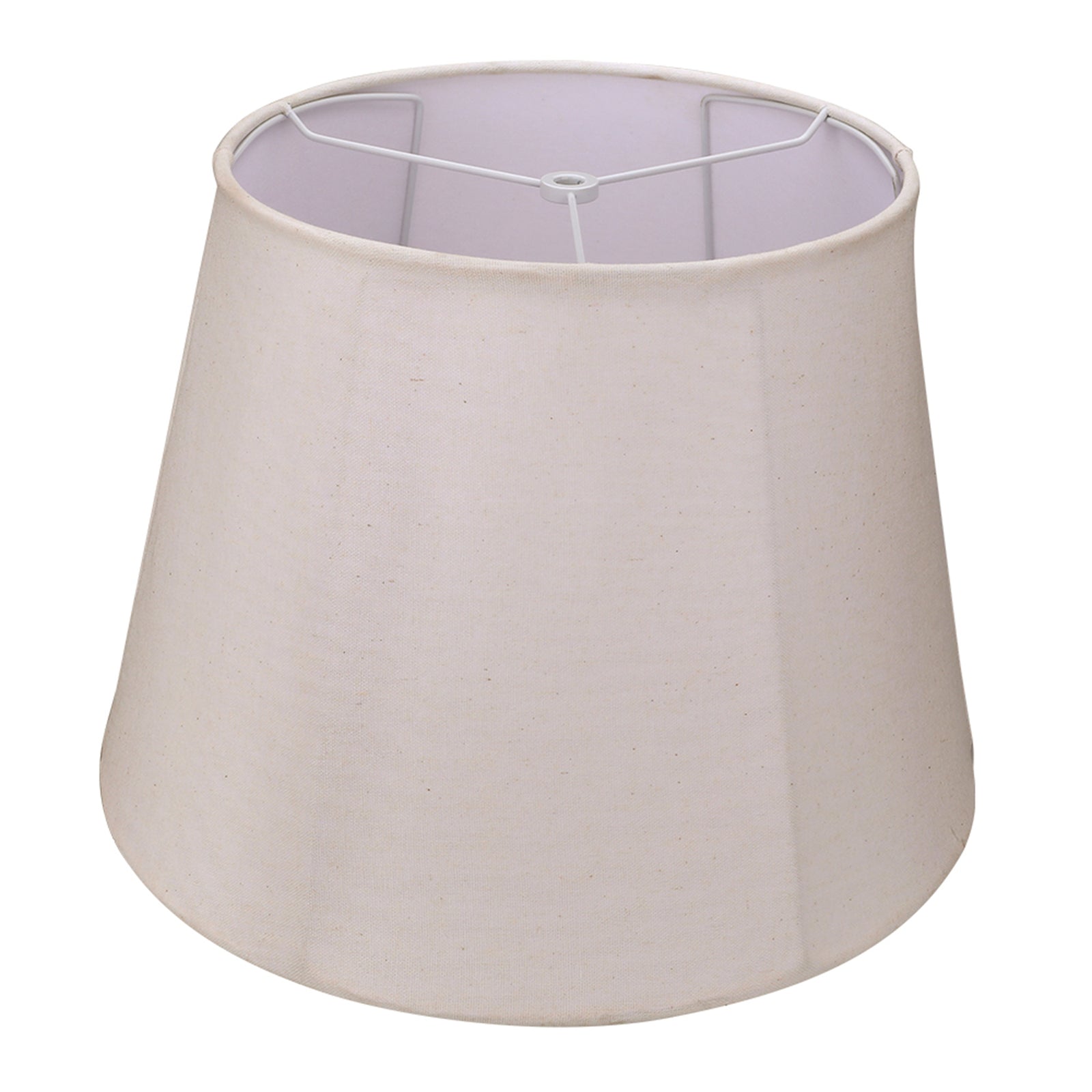 ALUCSET Royal Lampshades with Spider Installation, Set of 2,Off White (Open Box) - VMInnovations