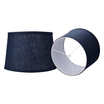 ALUCSET Fabric Drum Lampshades for  Lamps and Floor Lights, Set of 2 (Open Box) - VMInnovations