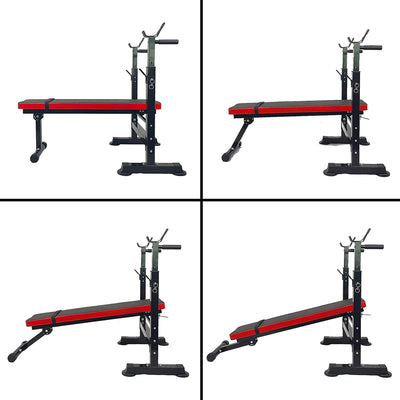 BalanceFrom Multifunctional Adjustable Workout Station w/ Squat Rack (For Parts)