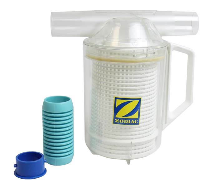 ZODIAC BARACUDAOriginal In Line Leaf/Debris Catcher Canister Trap- Open Box