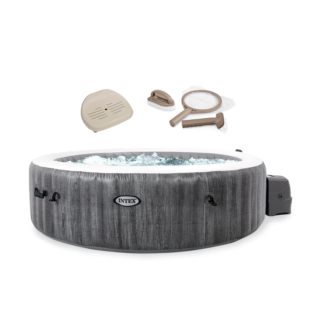 Intex PureSpa Plus Inflatable Hot Tub, Maintenance Accessories & Inflatable Seat