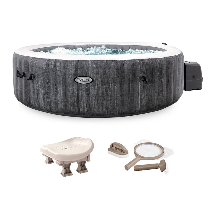 Intex PureSpa Plus Inflatable Hot Tub, Maintenance Accessories & Inflatable Seat