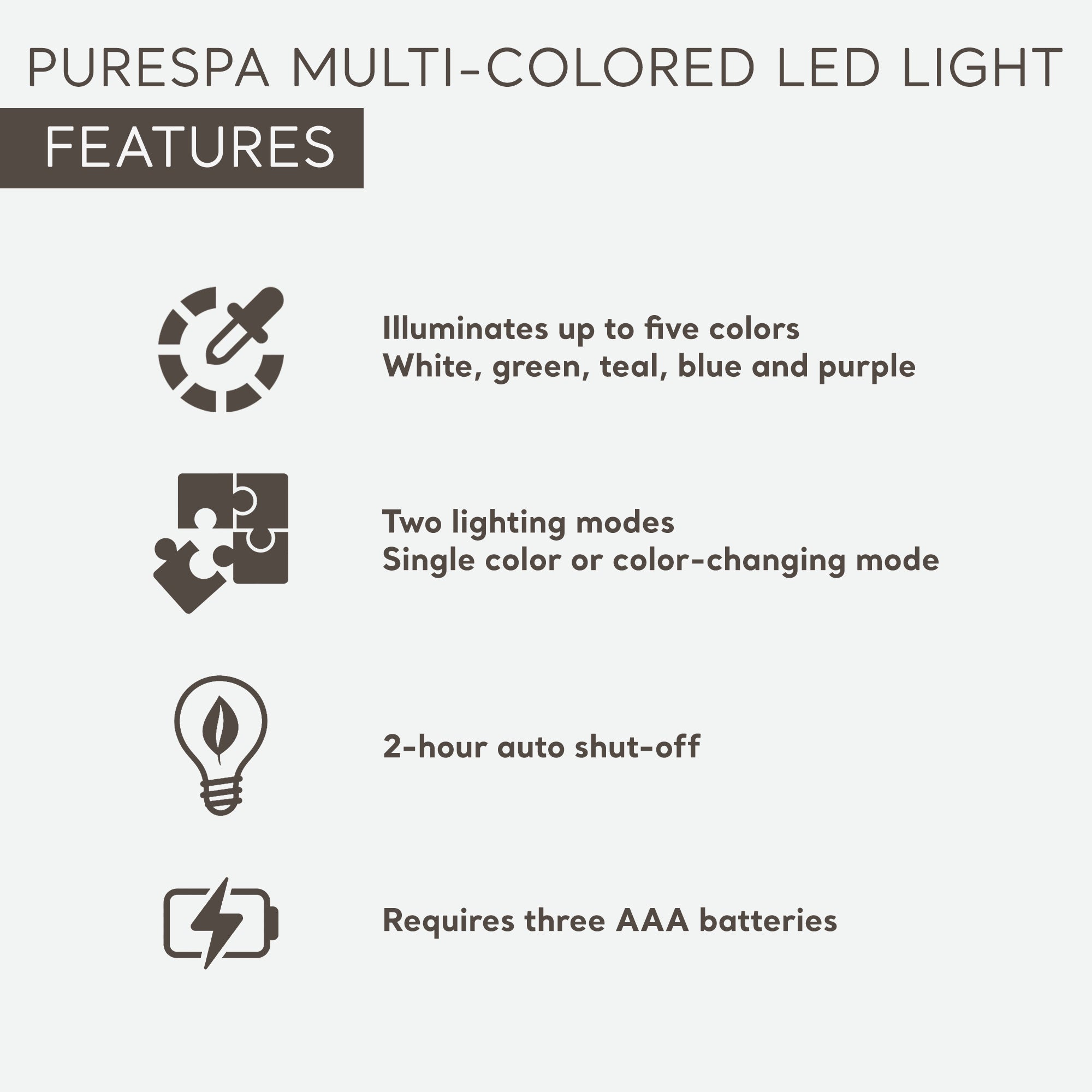 Intex PureSpa Plus Greywood Inflatable Hot Tub Spa with Multi-Colored LED Lights - VMInnovations