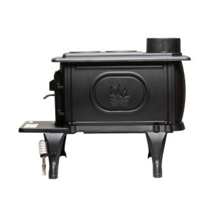 US Stove Company 900 Square Ft Clean Burning Cast Iron Wood Stove (Open Box) - VMInnovations