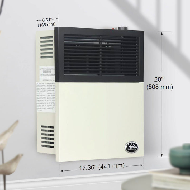 Ashley Hearth Products 11,000 BTU Liquid Propane Wall Mount Heater (For Parts) - VMInnovations