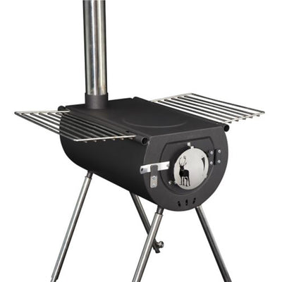 US Stove Company Caribou Backpacker 14 Inch Camp Stove with Extendable Legs - VMInnovations