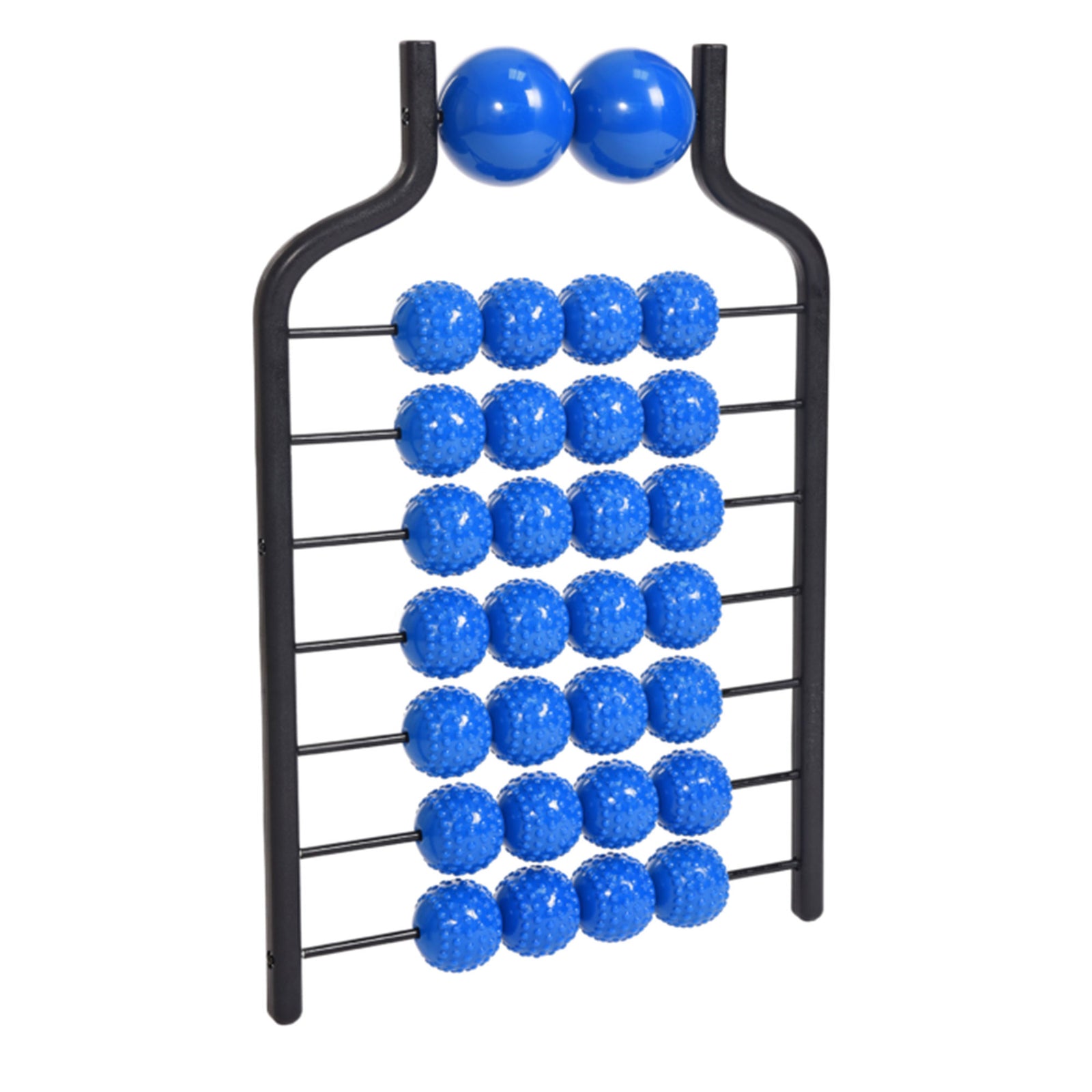 Stamina Backtrac Massager and Spine Stretcher for Back Pain, Black and Blue - VMInnovations