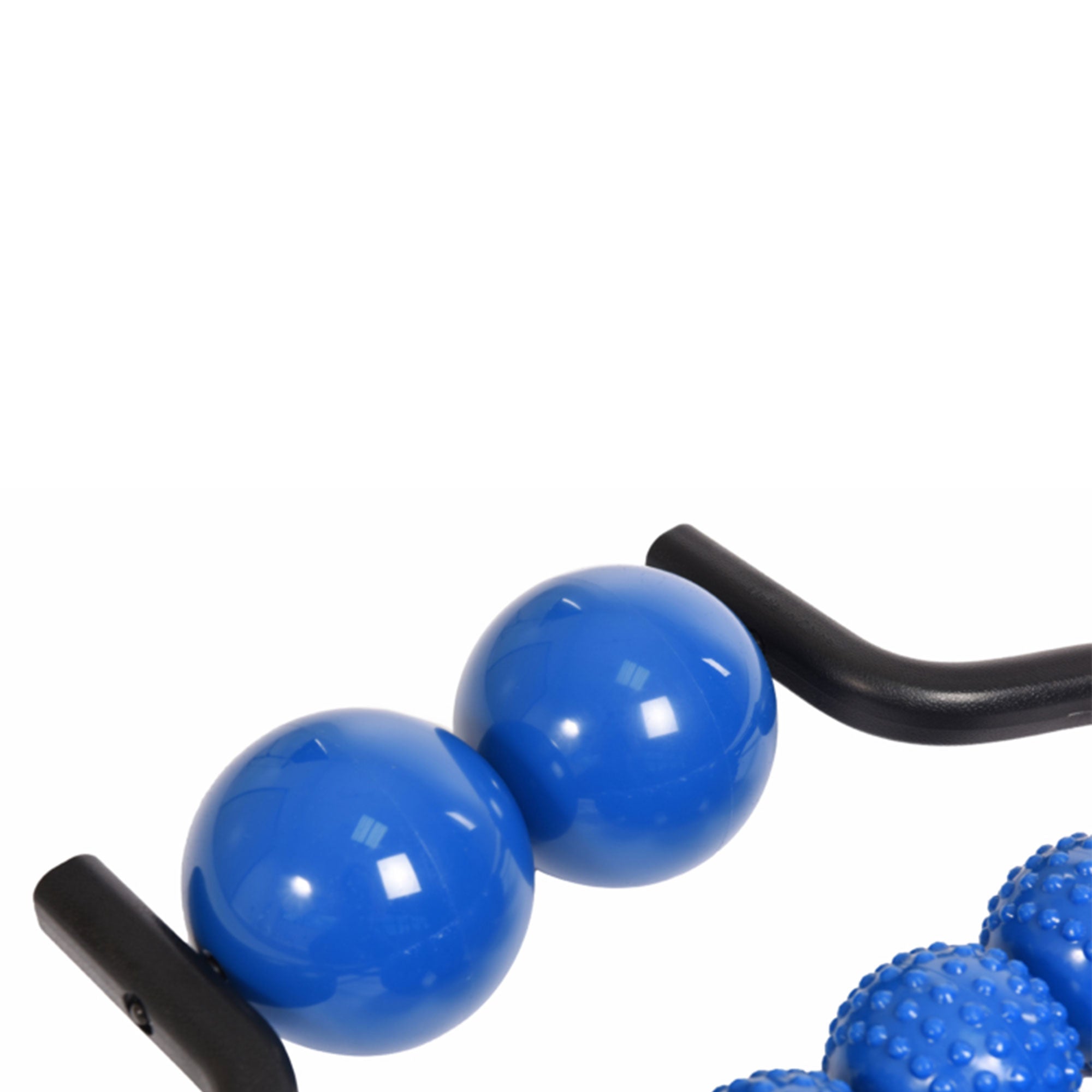 Stamina Backtrac Massager and Spine Stretcher for Back Pain, Black and Blue - VMInnovations