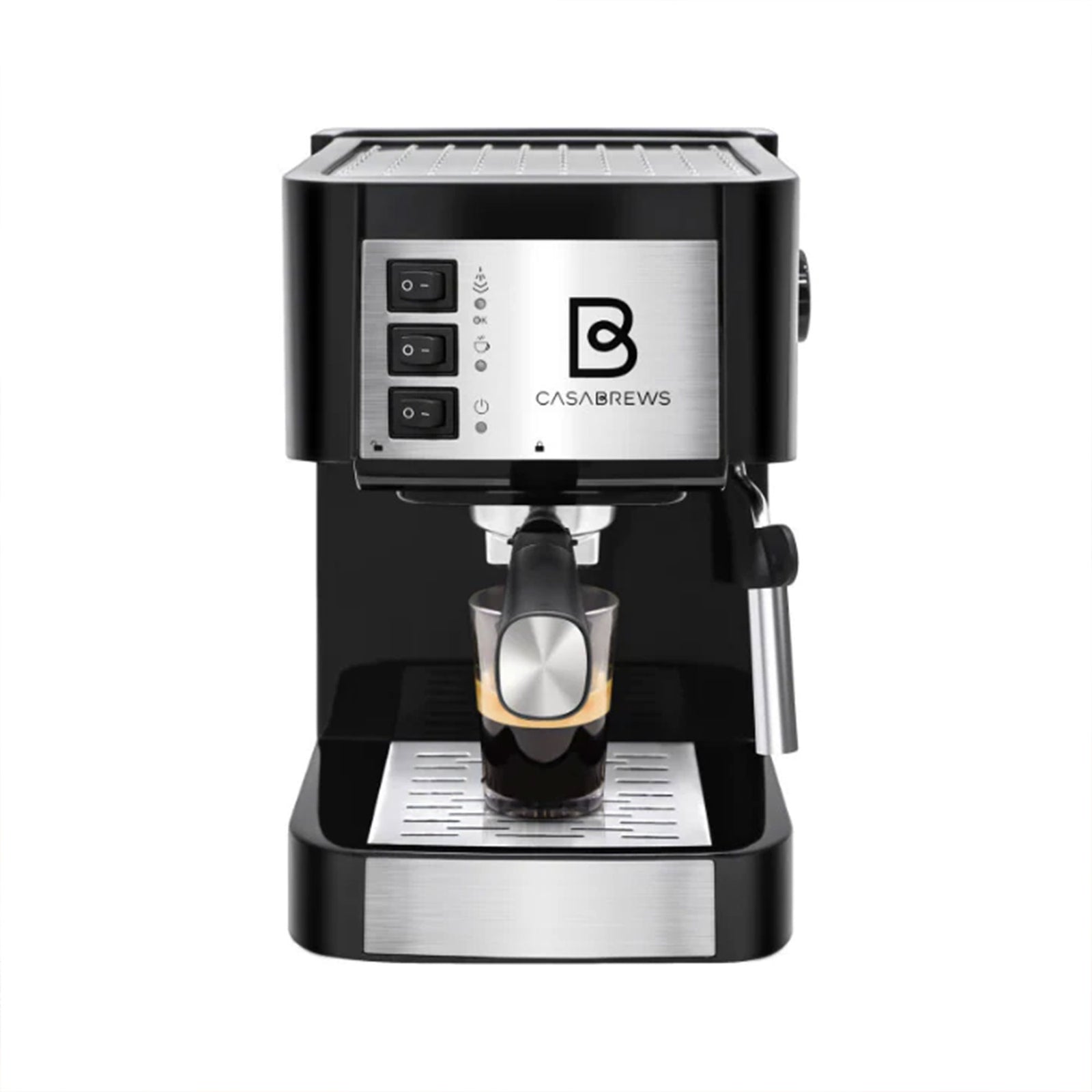 Sincreative Casabrews Compact Espresso Machine with Milk Frother Wand (Used) - VMInnovations