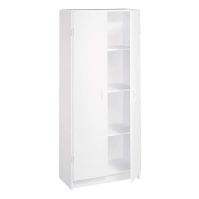 ClosetMaid 12.5 x 24 x 59.5 Inch Adjustable 4 Shelf Pantry Cabinet (Damaged)