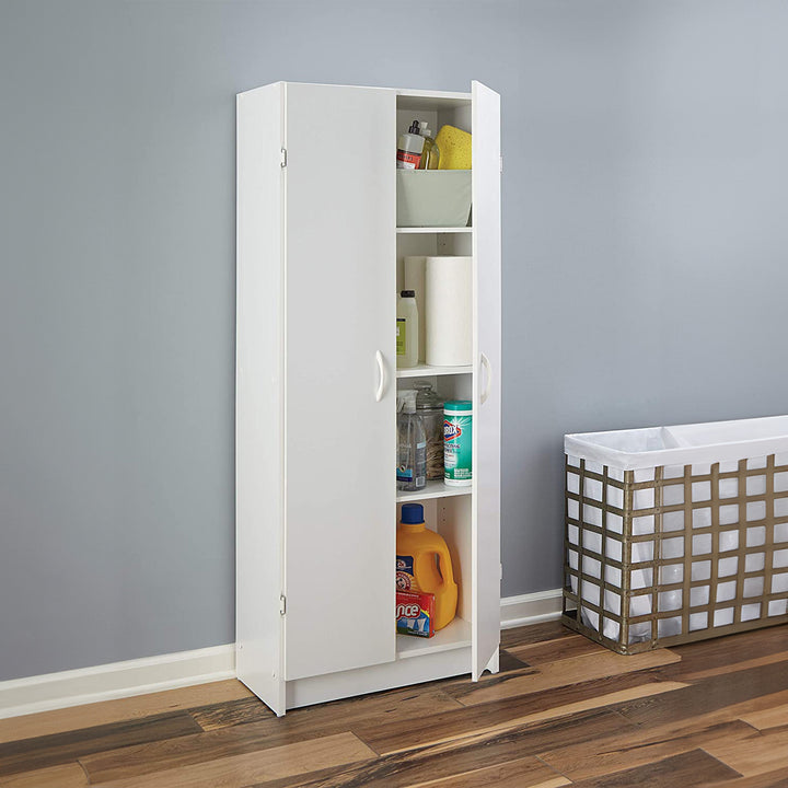 ClosetMaid 12.5 x 24 x 59.5 Inch Adjustable 4 Shelf Pantry Cabinet (Open Box)