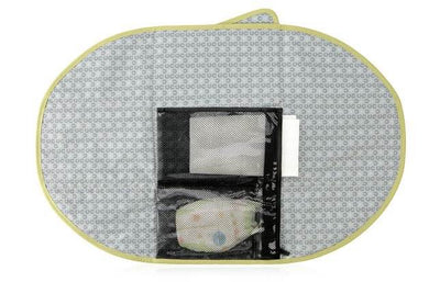 Clic-It Smart Diaper Hand Travel Bag System Green - Open Bag